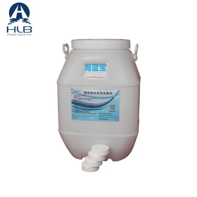 Таблетки Tri-Chloro Chorine для басейну